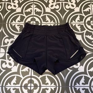 Hotty hot high rise lined shorts 2.5